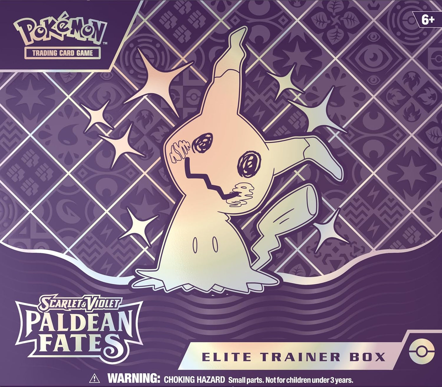 POKEMON TCG: Scarlet and Violet: PALDEAN Fates: Elite Trainer Box