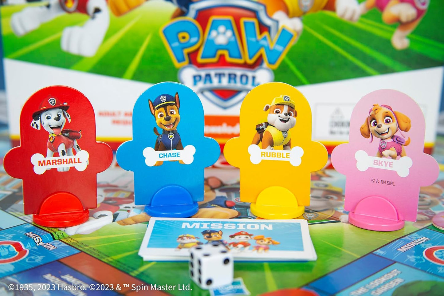 MONOPOLY JR PAW PATROL GAME