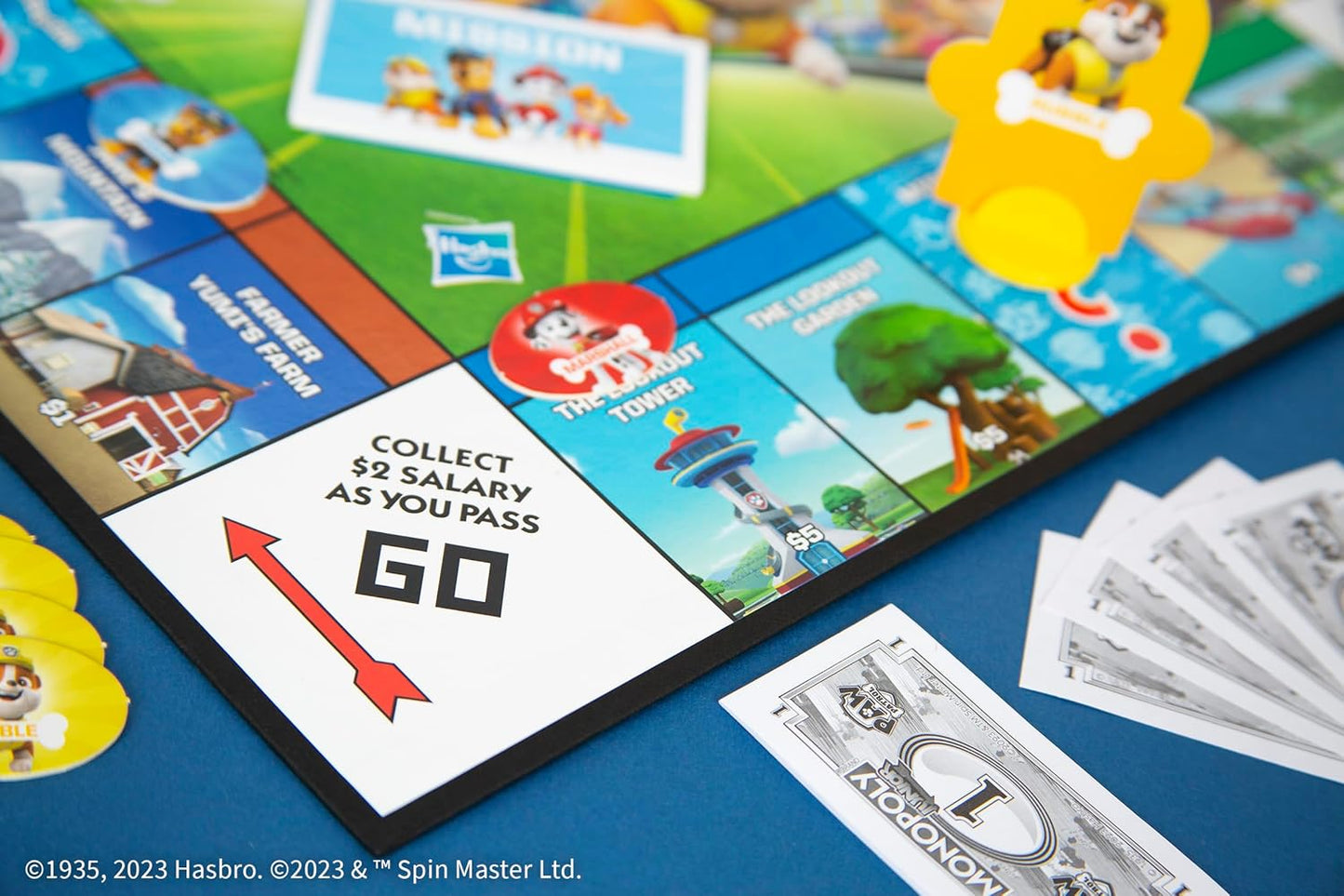 MONOPOLY JR PAW PATROL GAME