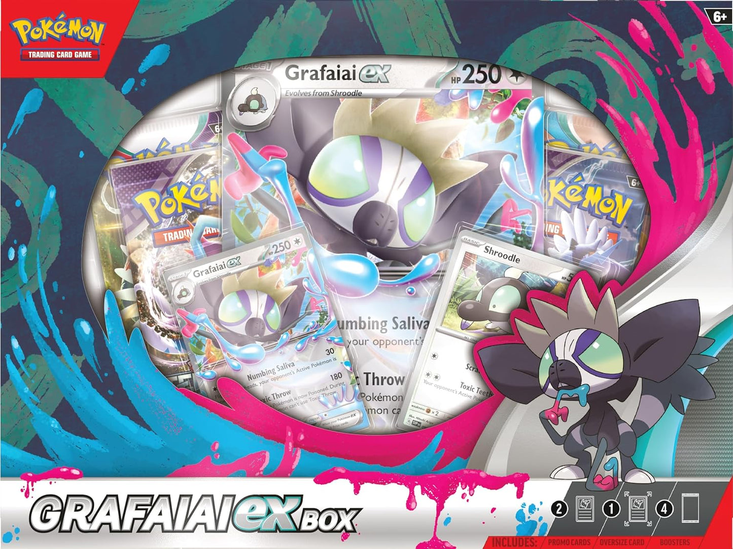 POKEMON EX BOX GRAFAIAI