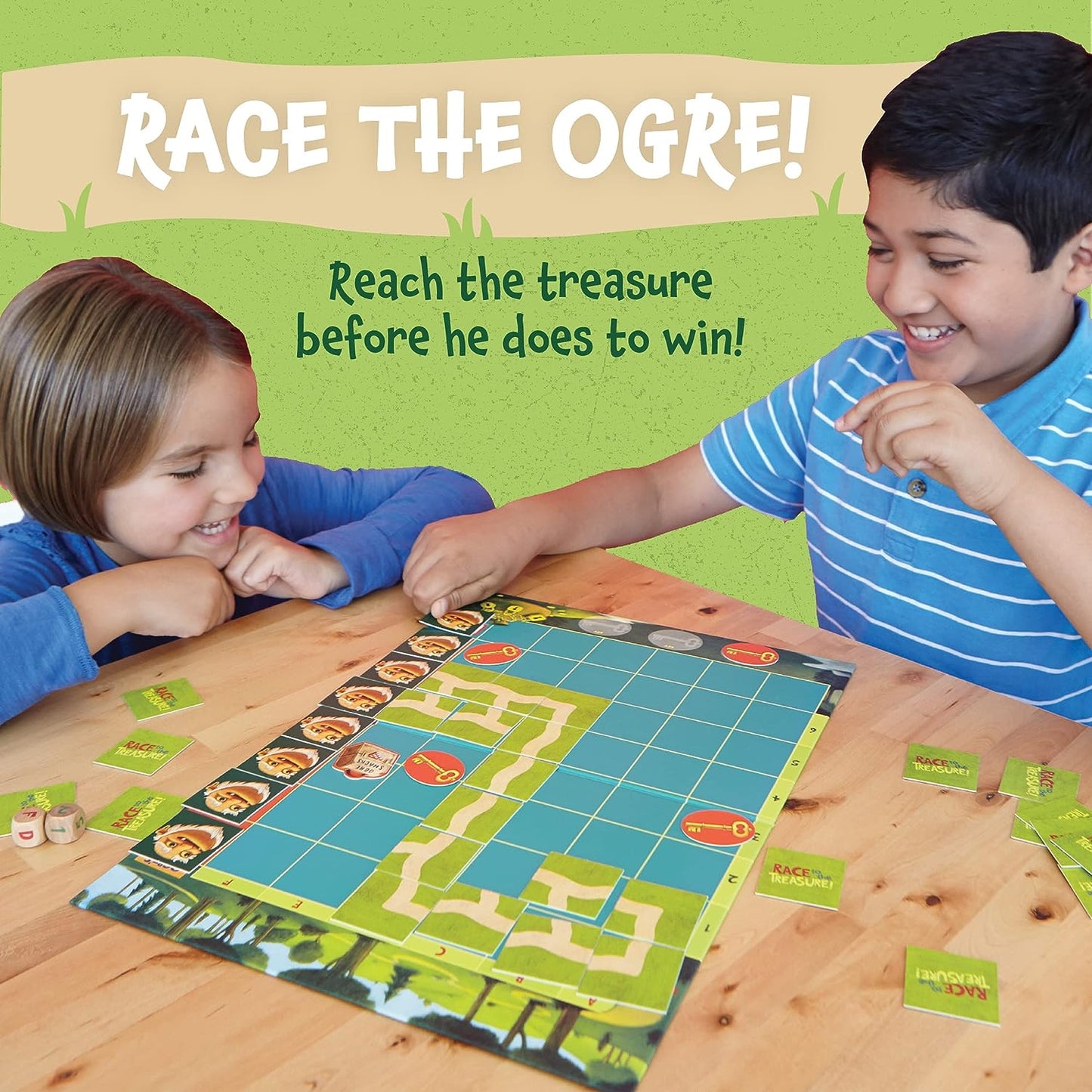 RACE TO THE TREASURE GAME