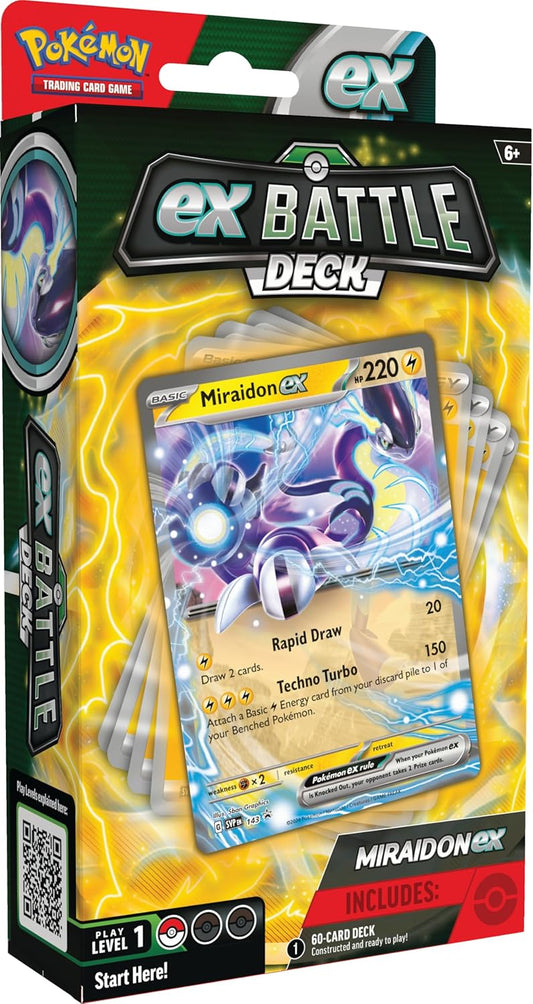 Pokémon TCG: Miraidon ex Battle Deck