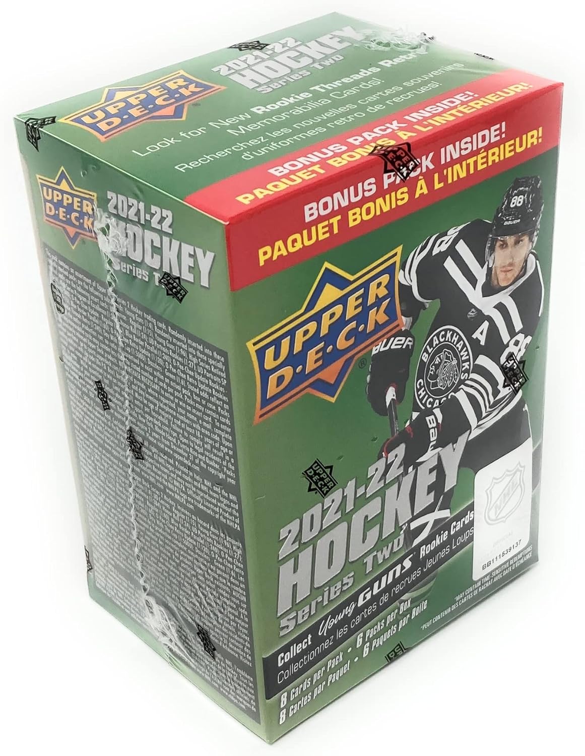 Upper Deck 2021-22 Series 2 Hockey Cards Blaster Box