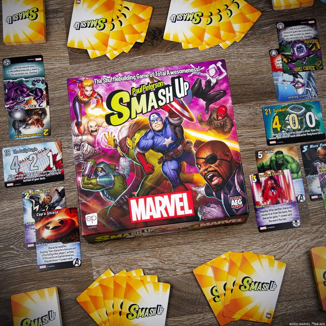 SMASH UP MARVEL GAME