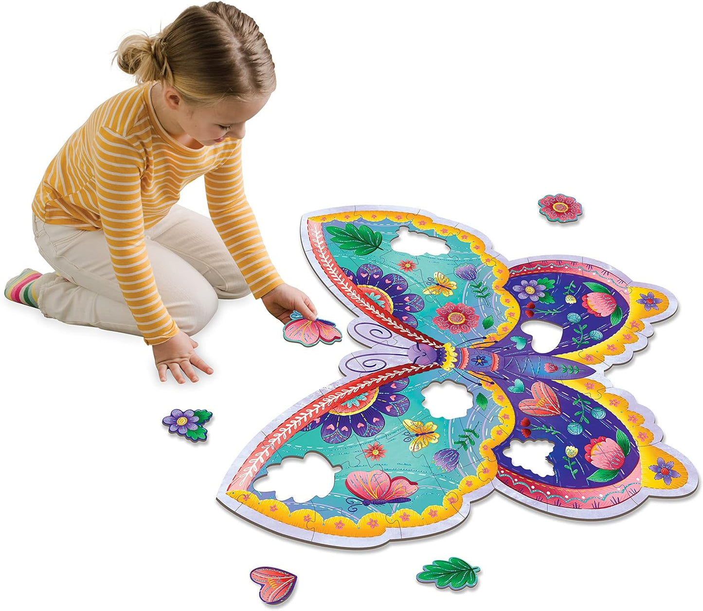 FLOOR PUZZLE BUTTERFLY