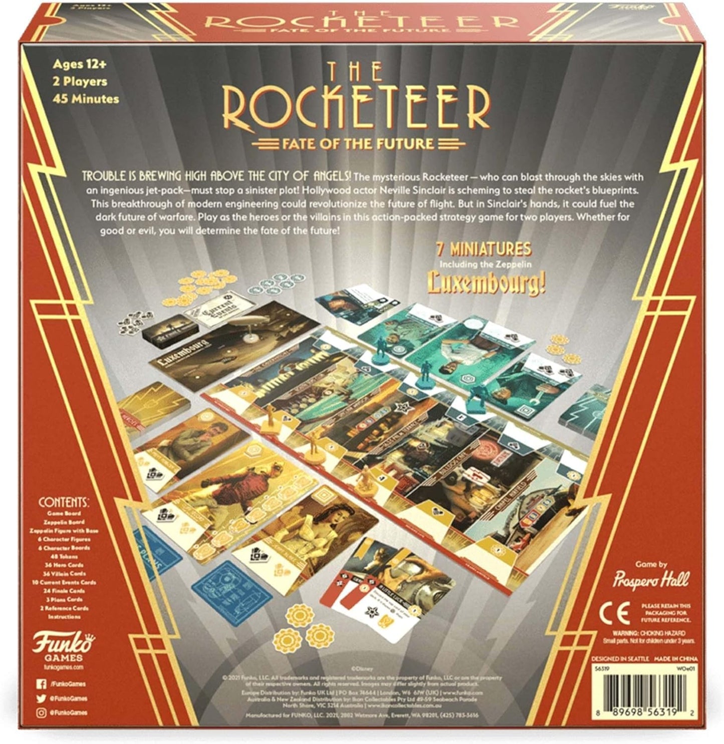 THE ROCKETEER FATE OF THE FUTURE GAME