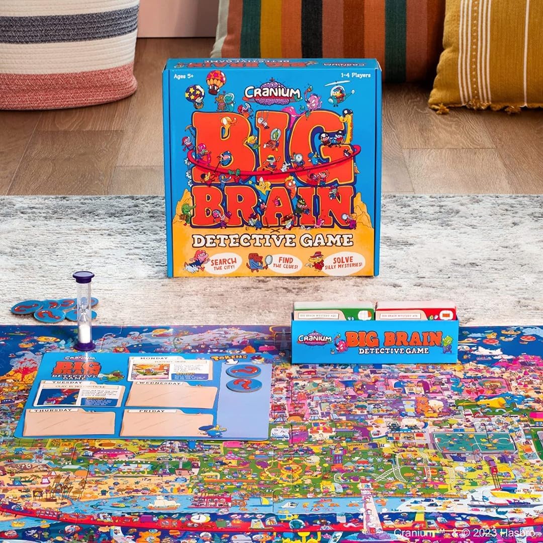 CRANIUM BIG BRAIN DETECTIVE GAME