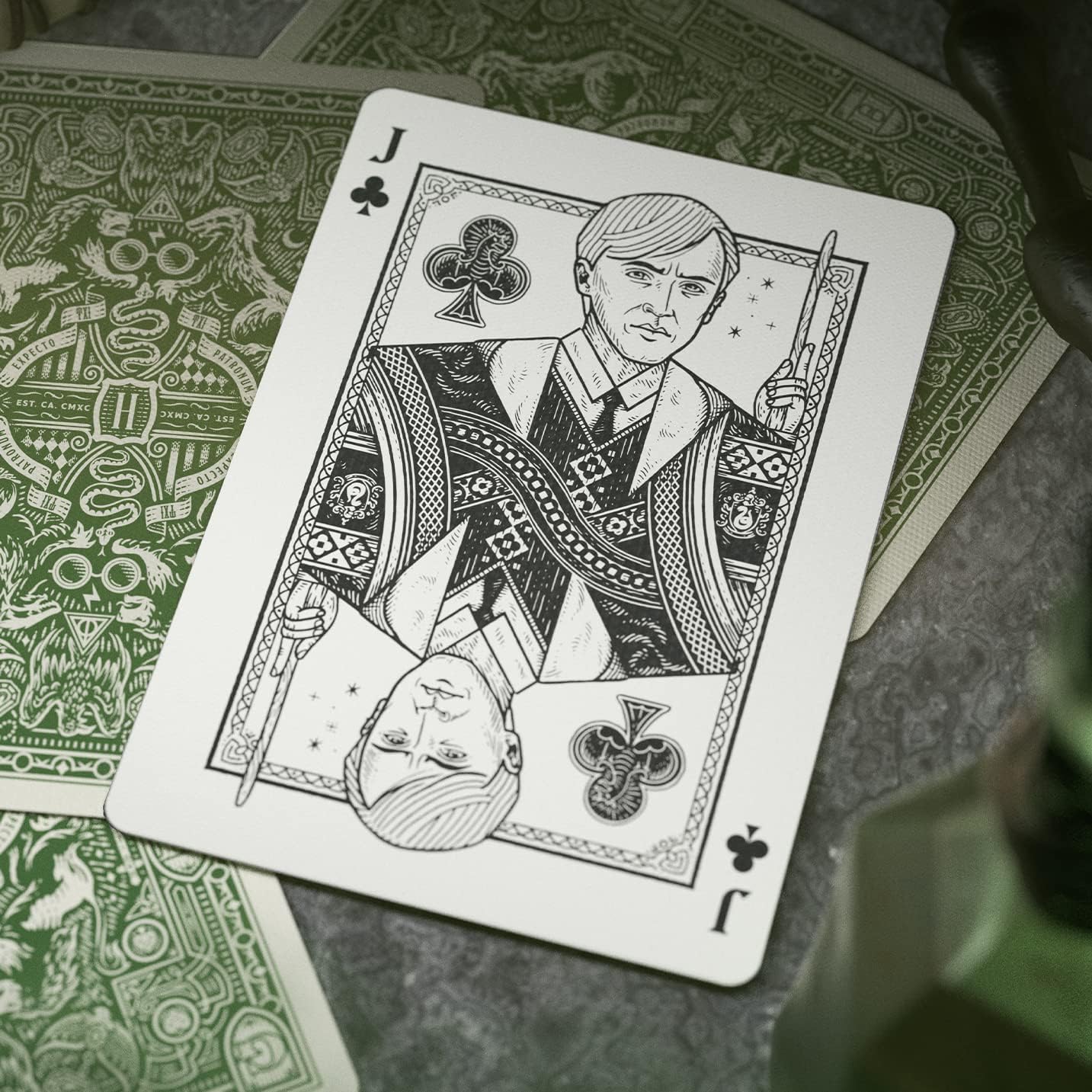 Theory 11 Harry Potter Playing Cards - Green