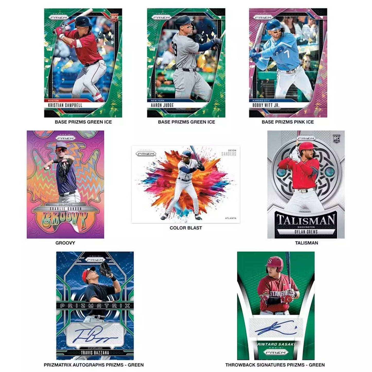 2025 Panini Prizm Baseball Mega Box (Pink Ice Prizms)