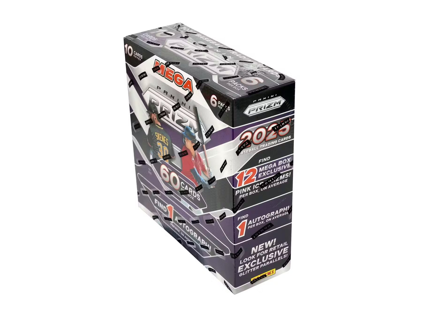 2025 Panini Prizm Baseball Mega Box (Pink Ice Prizms)