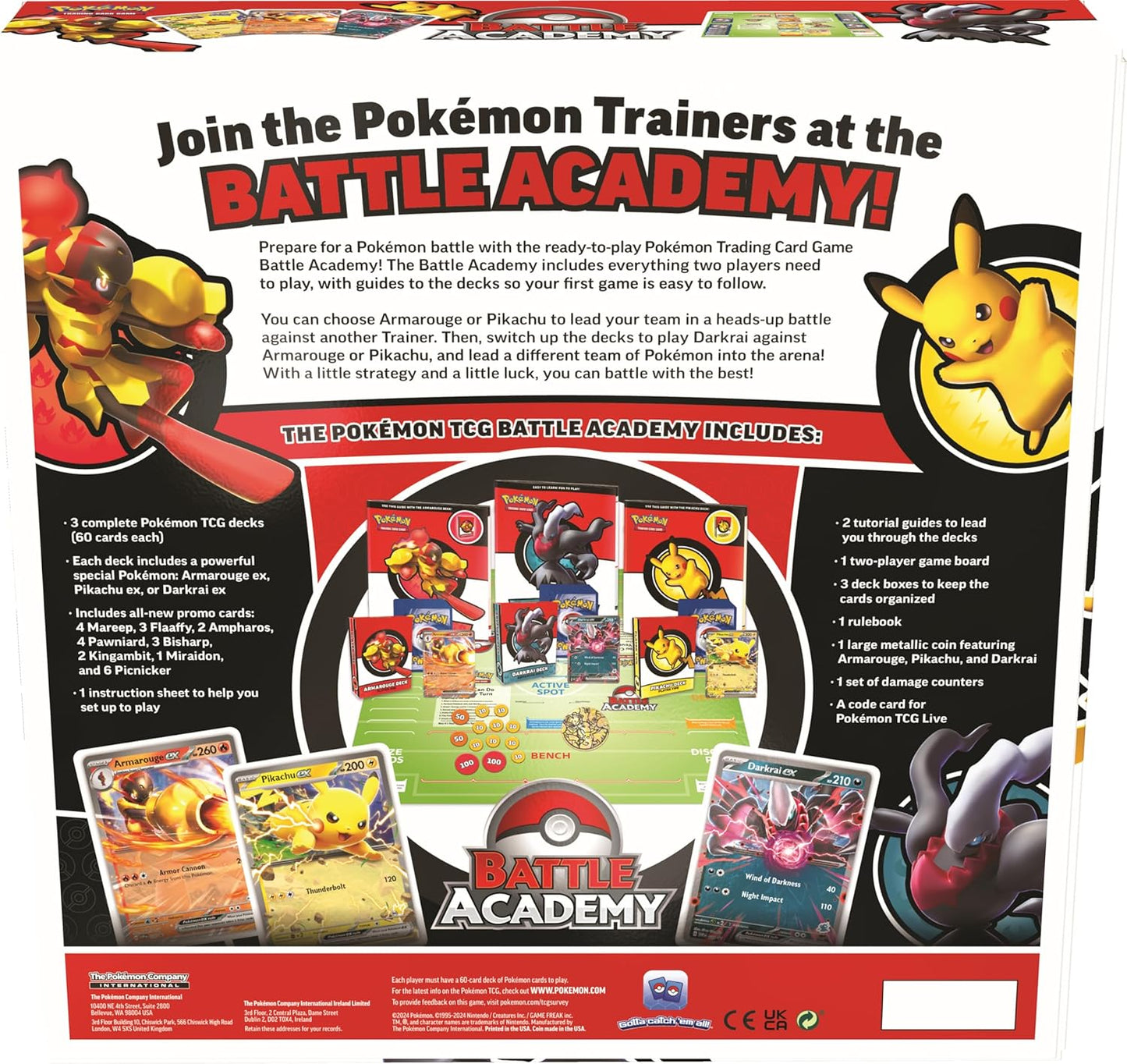 Pokemon 2024 Battle Academy Trading Card Game