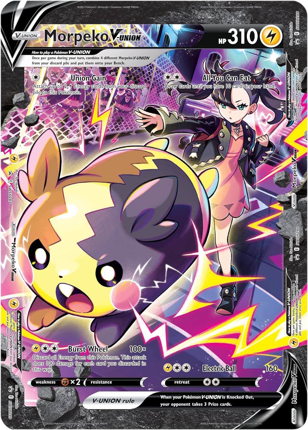 Pokemon Crown Zenith Premium Playmat Collection-Morpeko V-Union