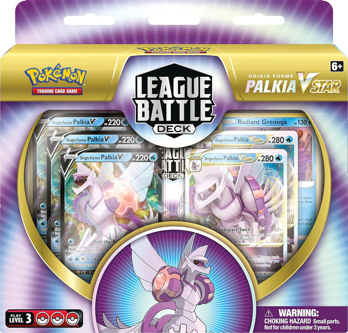 Pokemon Origin Forme Palkia Vstar League Battle Deck