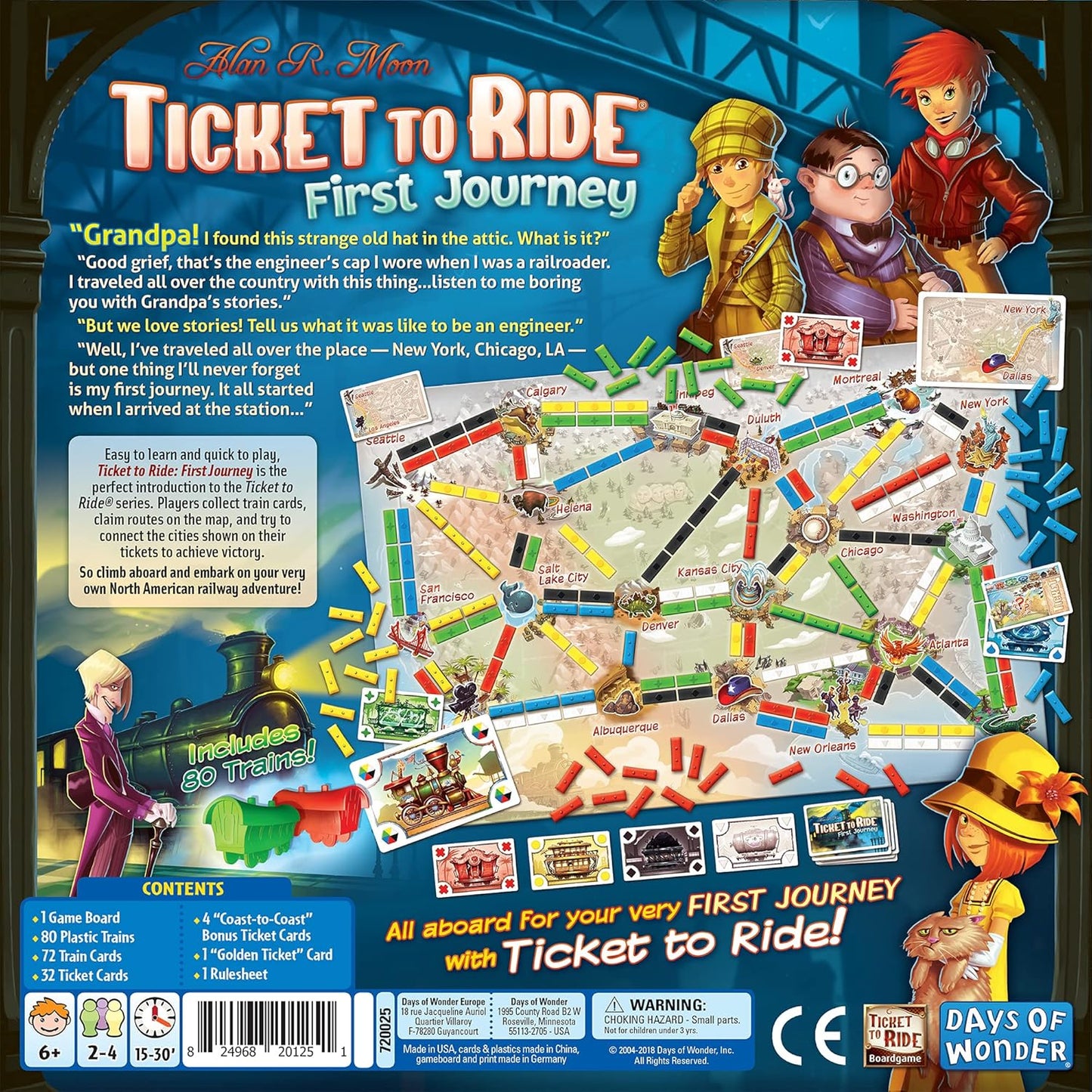 TICKET TO RIDE - FIRST JOURNEY