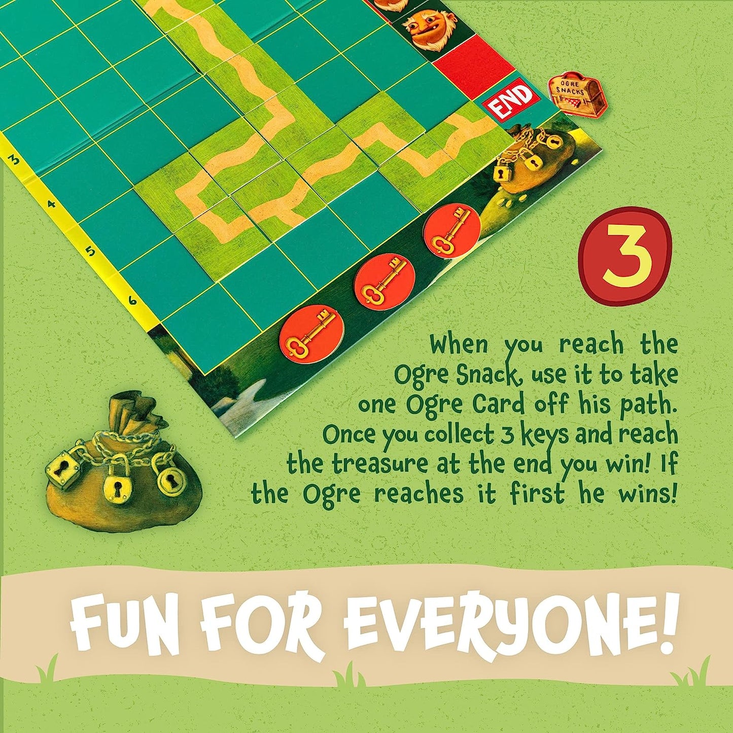 RACE TO THE TREASURE GAME