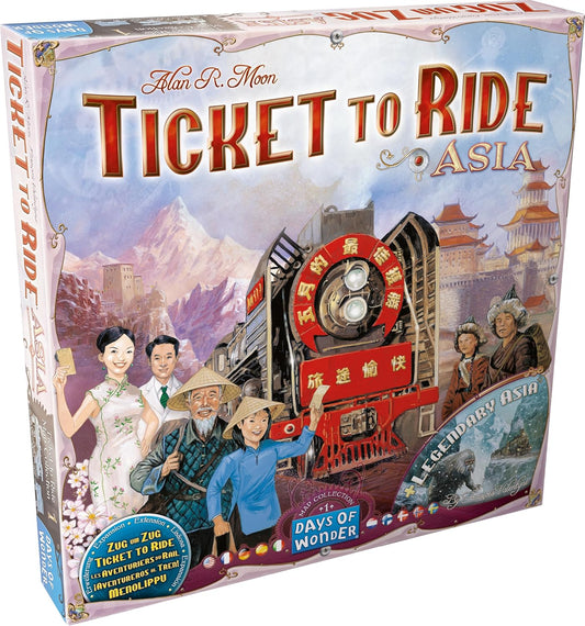 TICKET TO RIDE: MAP #1 - ASIA