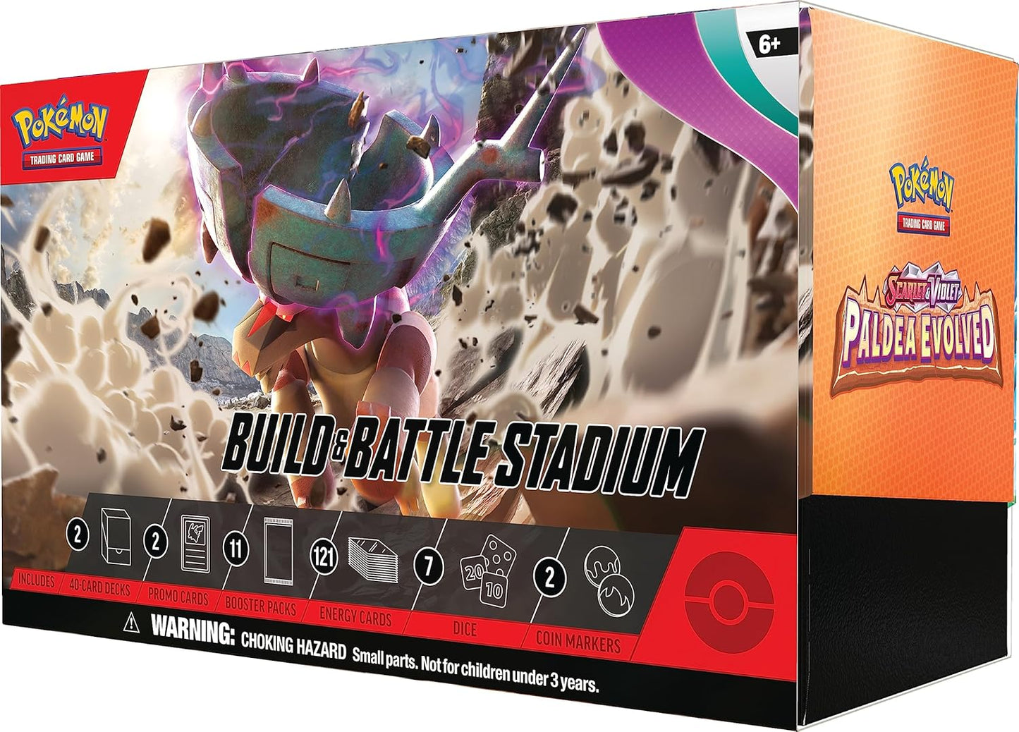 Pokemon TCG: Scarlet & Violet - Paldea Evolved Build & Battle Stadium