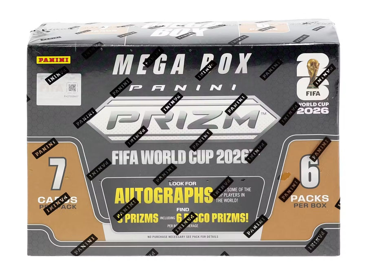 2026 PANINI PRIZM WORLD CUP SOCCER HOBBY MEGA BOX