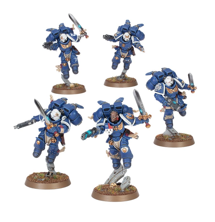 Warhammer 40,000: SPACE MARINES: VANGUARD VETERAN SQUAD WITH JUMP PACKS