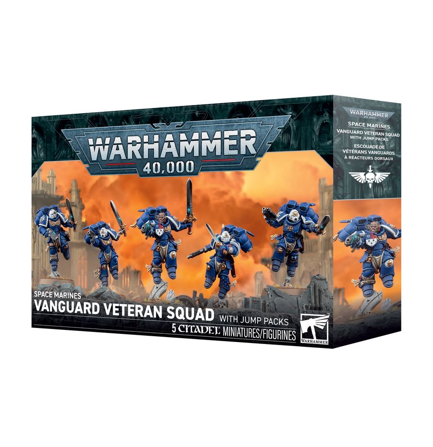 Warhammer 40,000: SPACE MARINES: VANGUARD VETERAN SQUAD WITH JUMP PACKS