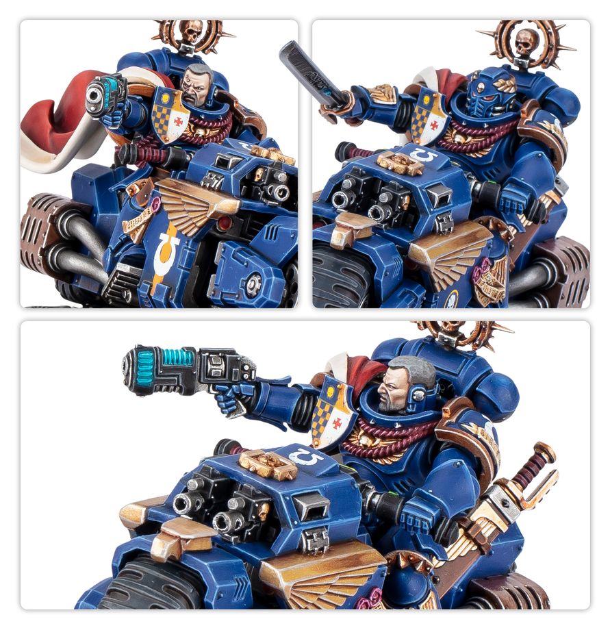 Warhammer 40,000: SPACE MARINES: CAPTAIN ON A BIKE