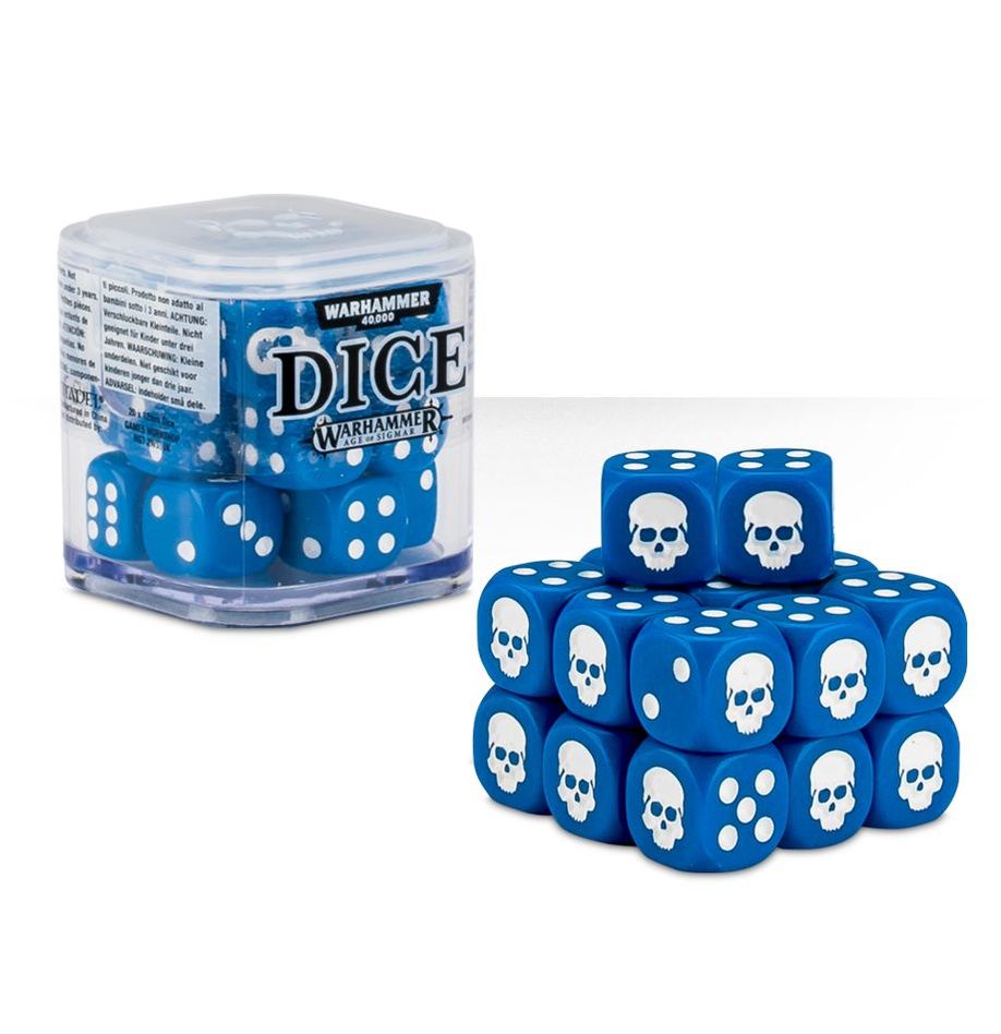 Citadel 12mm DICE SET (random color - 1 set)