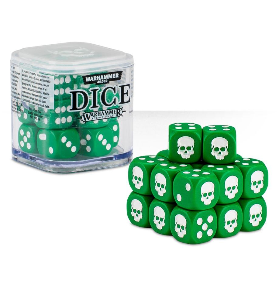 Citadel 12mm DICE SET (random color - 1 set)