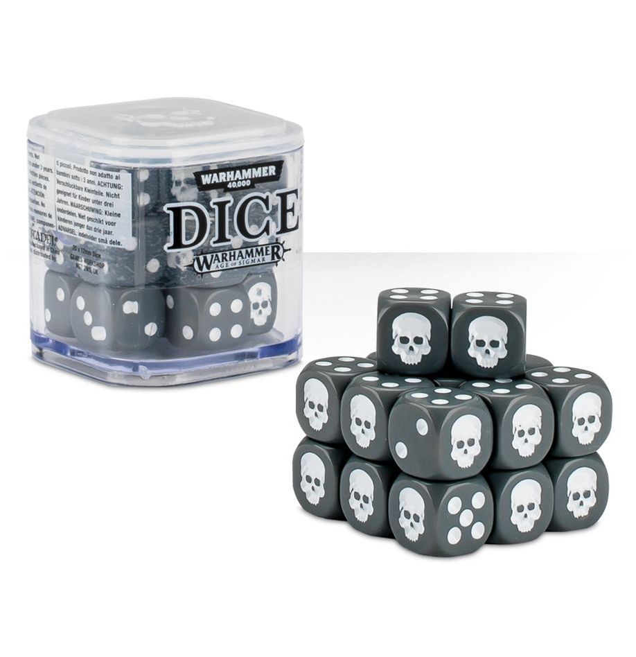 Citadel 12mm DICE SET (random color - 1 set)