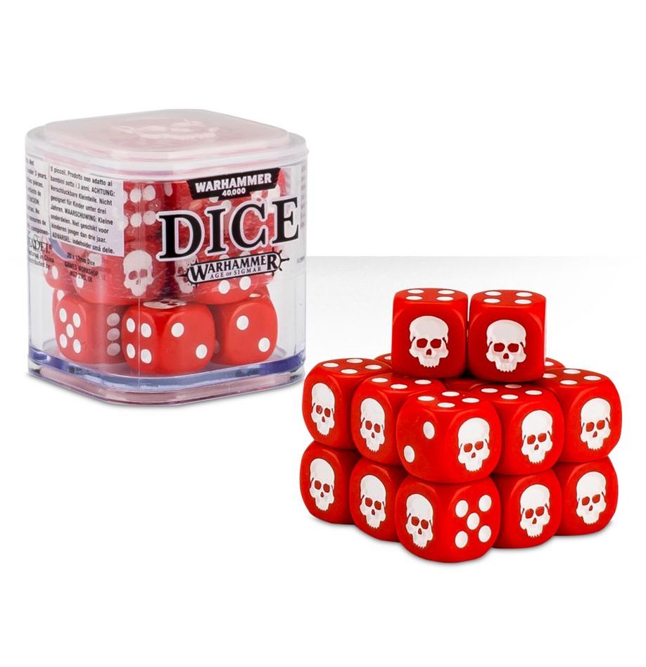 Citadel 12mm DICE SET (random color - 1 set)