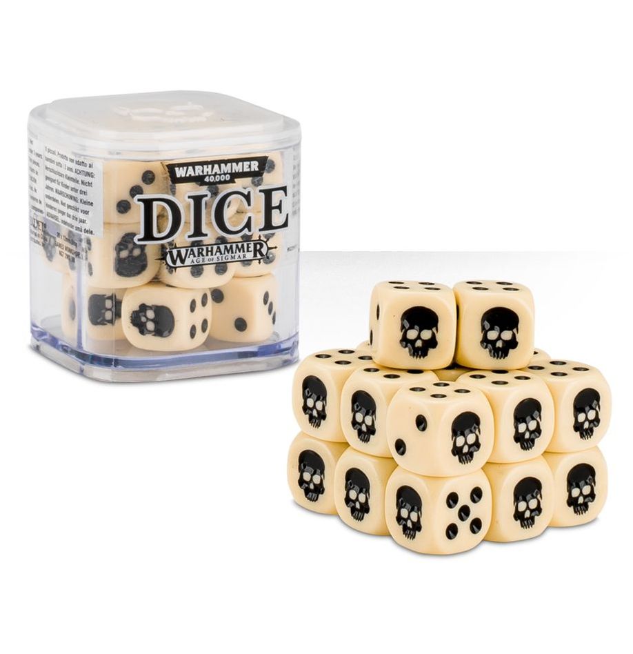 Citadel 12mm DICE SET (random color - 1 set)