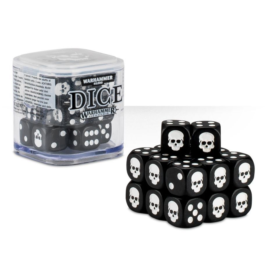 Citadel 12mm DICE SET (random color - 1 set)