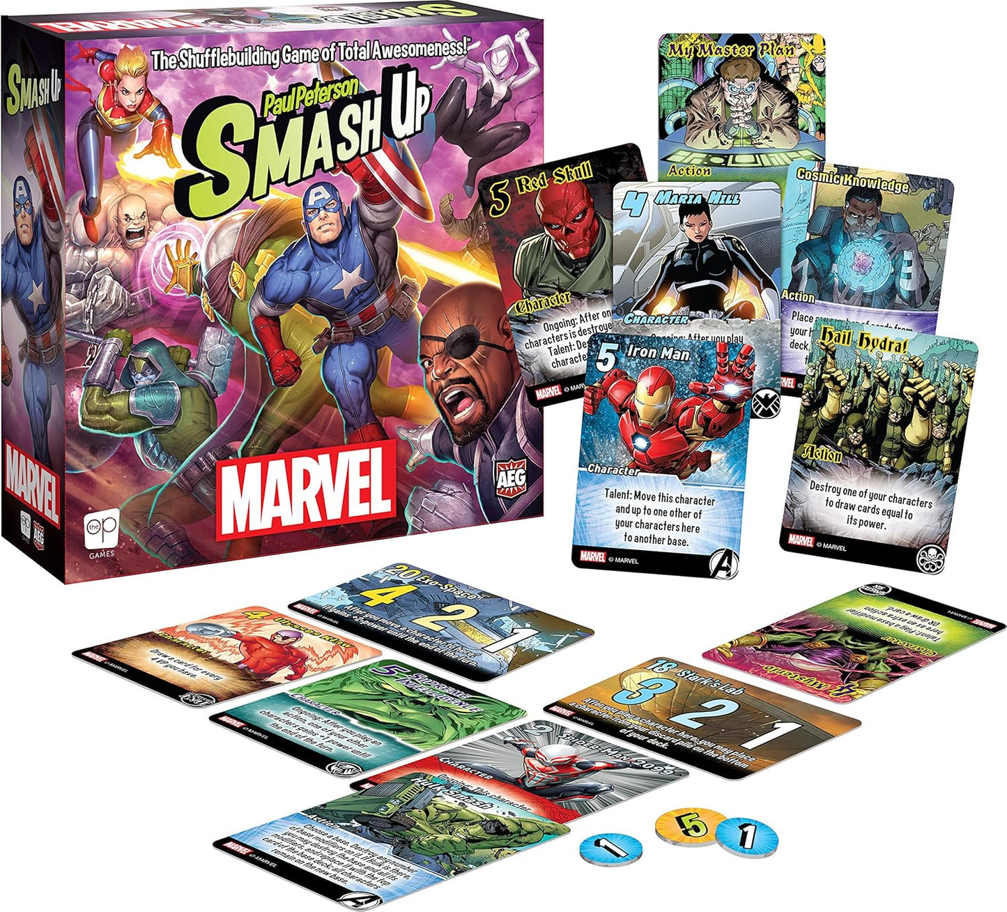 SMASH UP MARVEL GAME