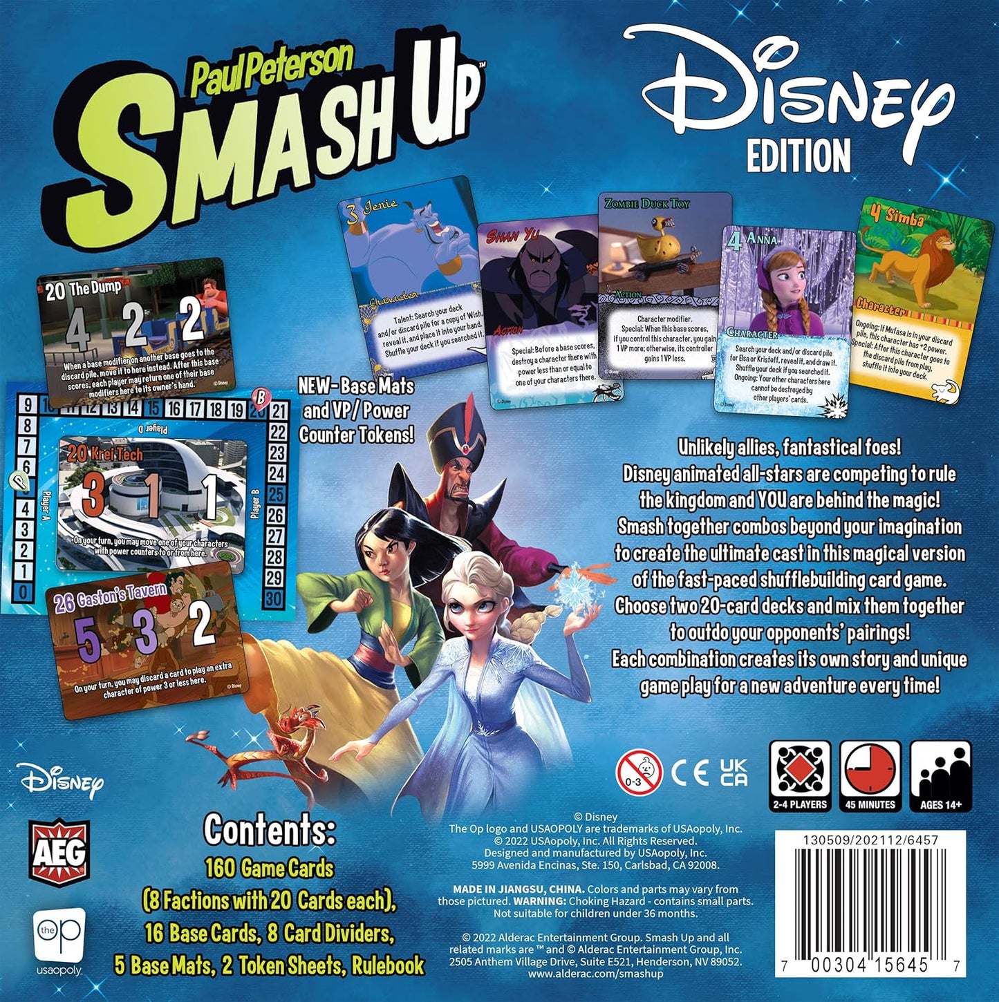 SMASH UP DISNEY EDITION GAME