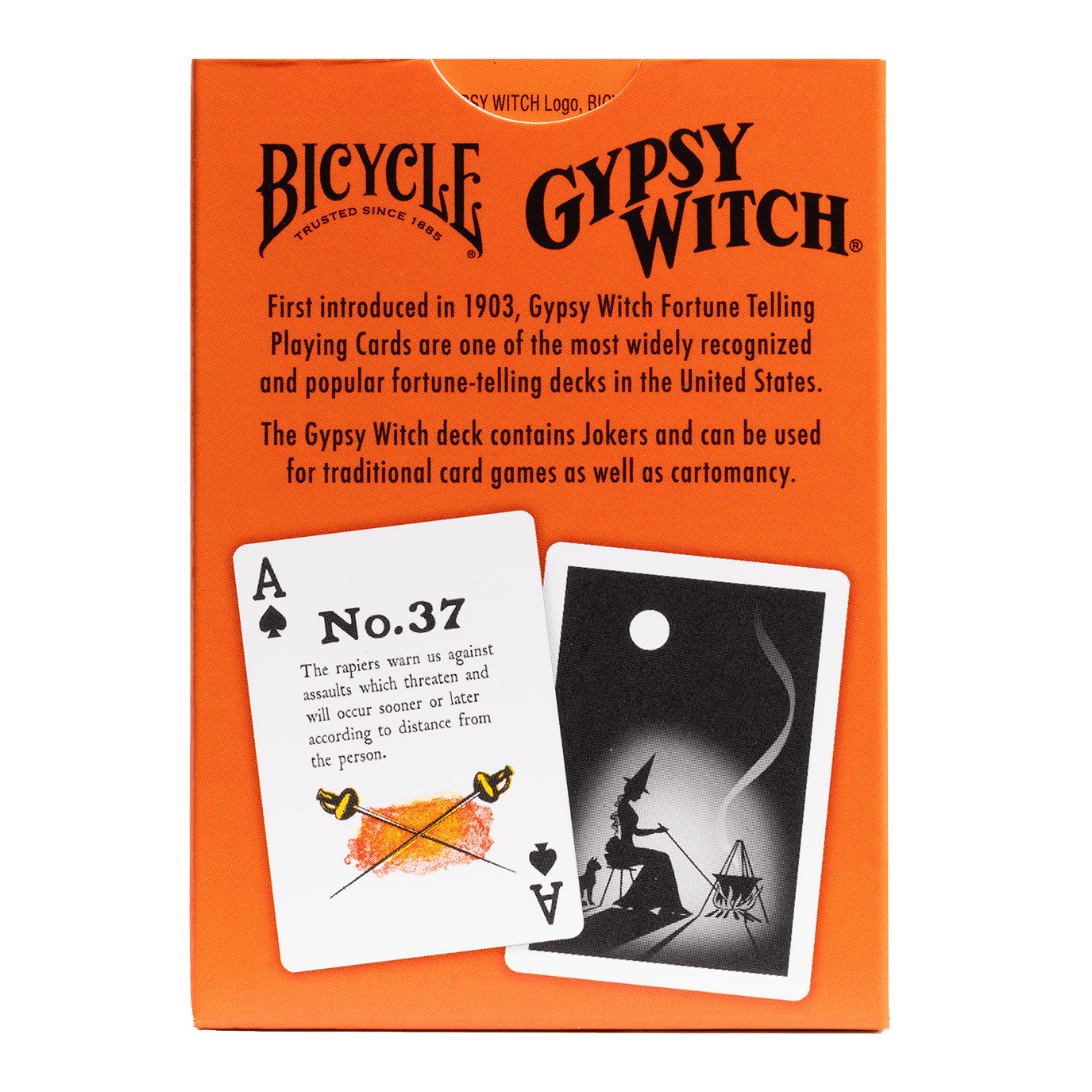 Bicycle Gypsy Witch Fortune Telling Cards