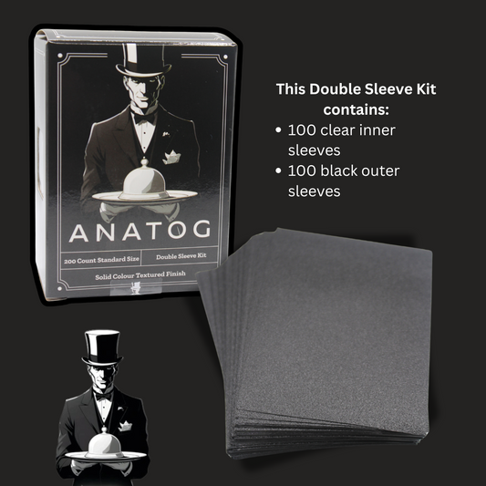 ANATOG Double Sleeve Kit - Black