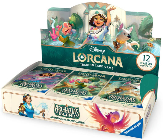 DISNEY LORCANA SET 7 ARCHAZIA’S ISLAND BOOSTER BOX