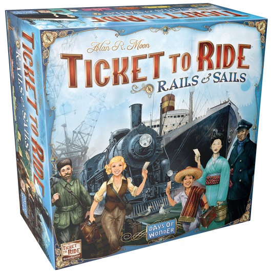 TICKET TO RIDE - RAILS AND SAILS