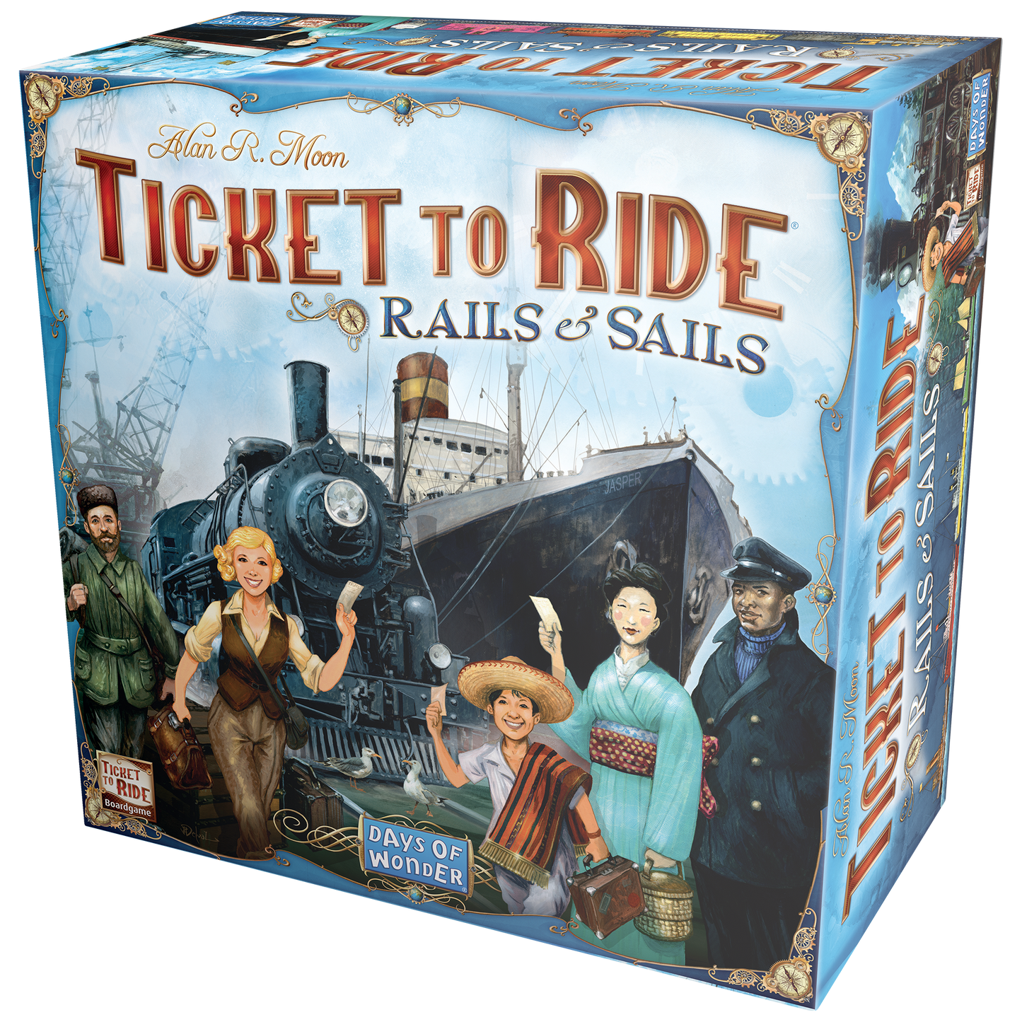 TICKET TO RIDE - RAILS AND SAILS