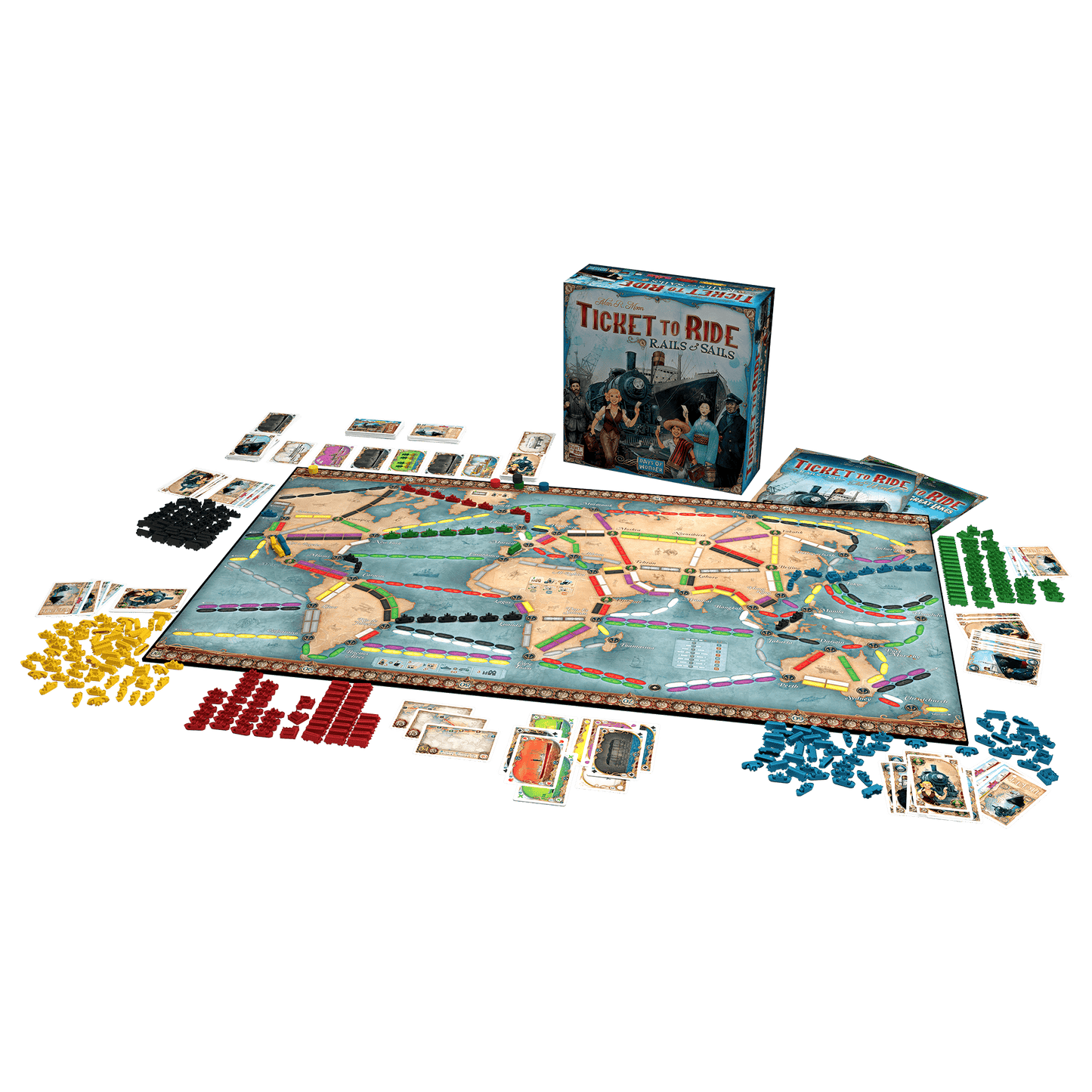 TICKET TO RIDE - RAILS AND SAILS