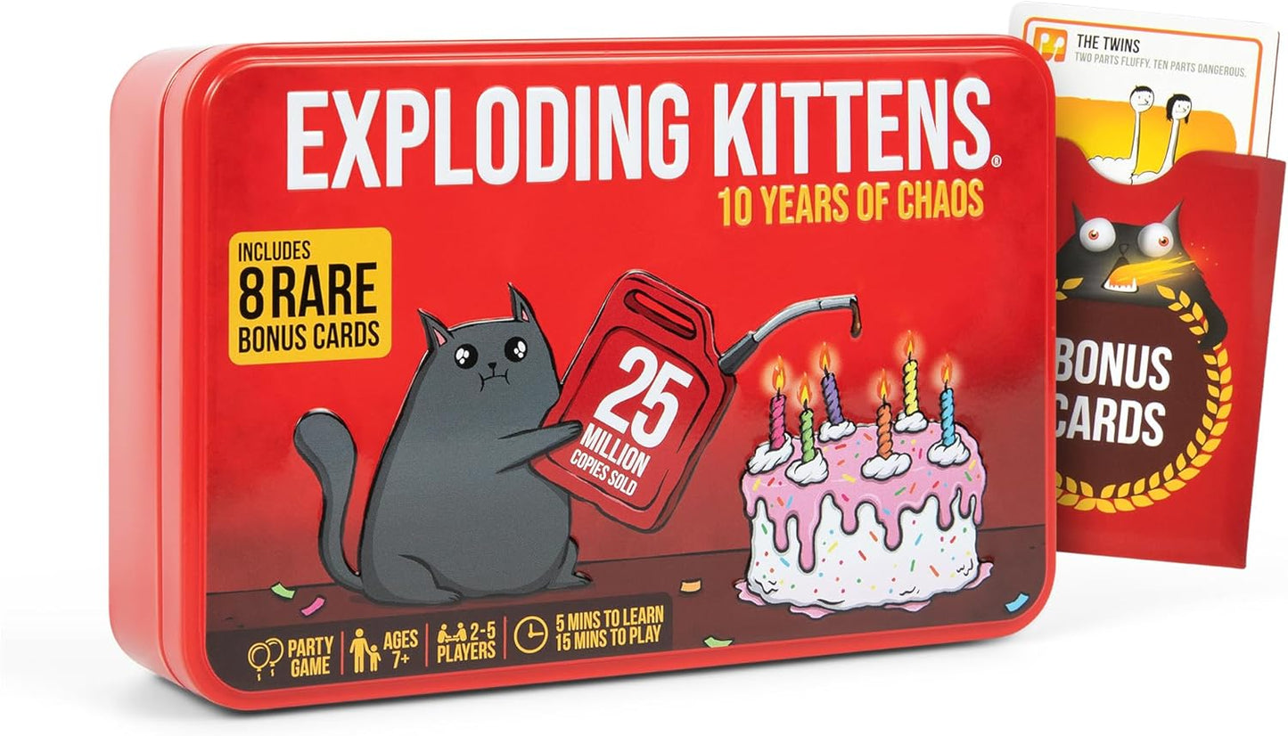 Exploding Kittens - 10 Years Anniversary Tin