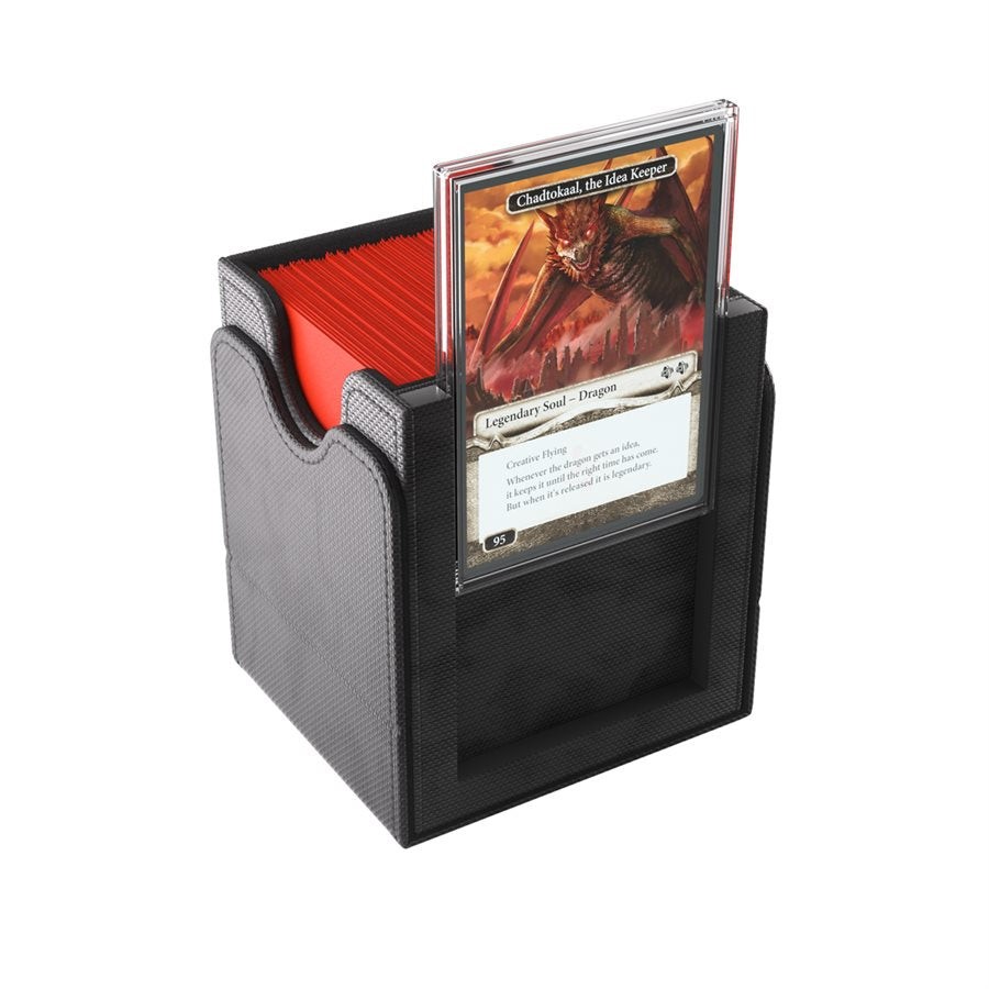 Gamegenic Deck Box: Squire Plus XL: Black (100 ct)