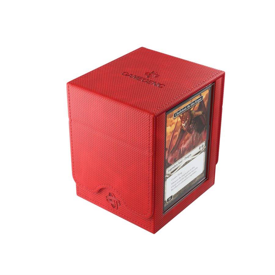 Gamegenic Deck Box: Squire Plus XL: Red (100 ct)