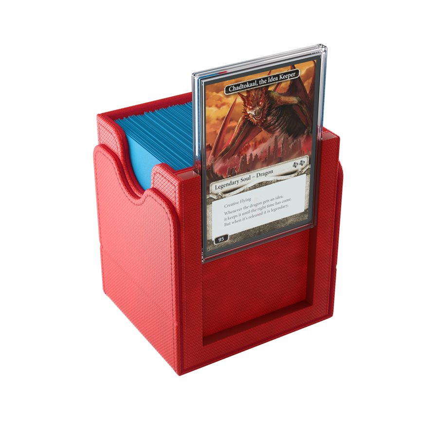 Gamegenic Deck Box: Squire Plus XL: Red (100 ct)