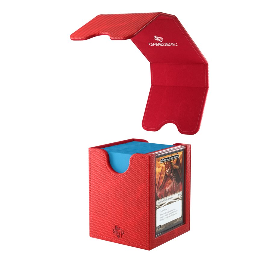 Gamegenic Deck Box: Squire Plus XL: Red (100 ct)