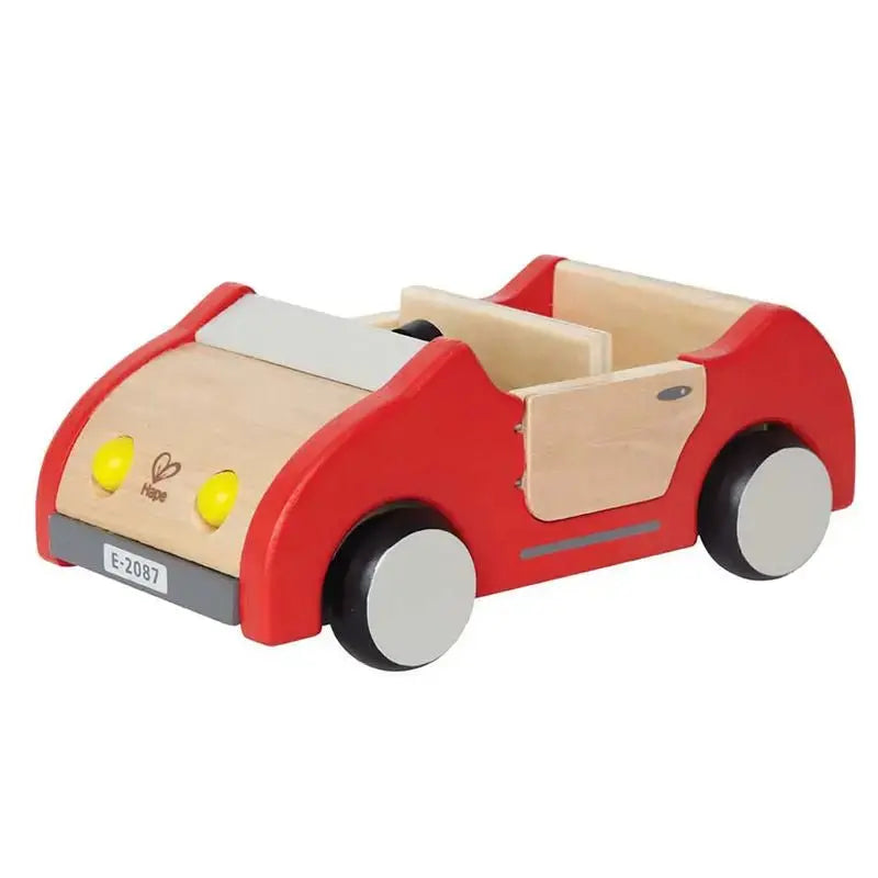 Wooden Doll House Furniture Family Car