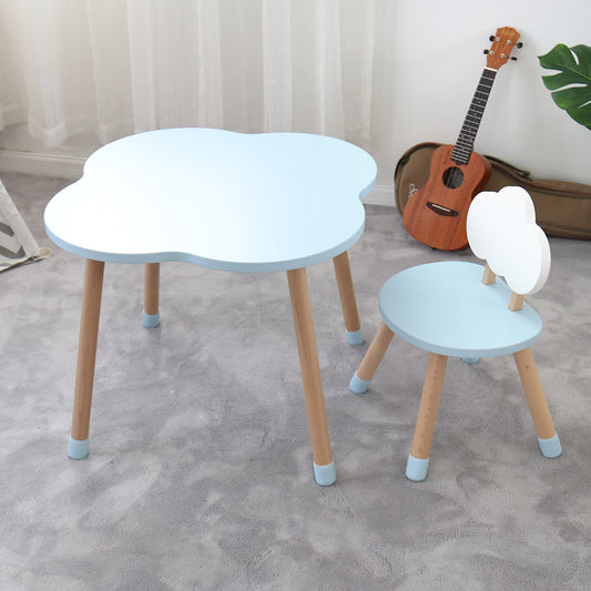 Cloud Table and Chair Set - Sky Blue