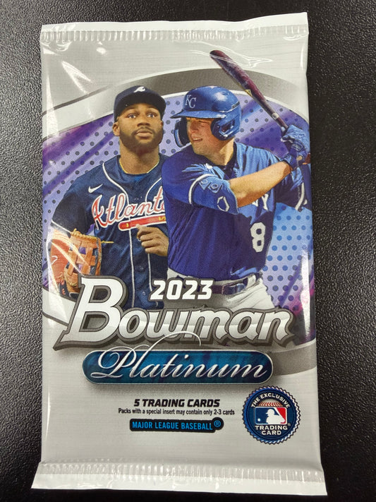 2023 Bowman Platinum Monster Box Pack (1 Random Pack)