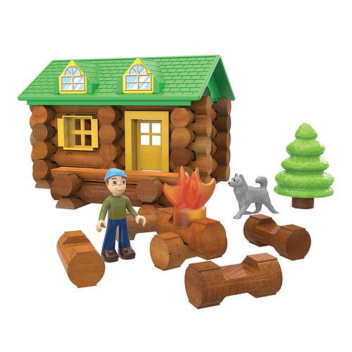 LINCOLN LOGS - 60PC ON THE TRAIL