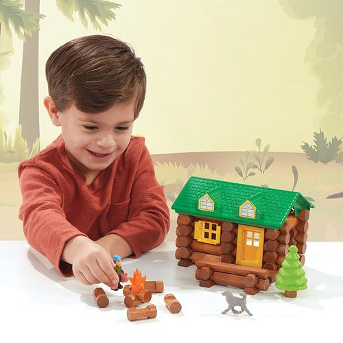 LINCOLN LOGS - 60PC ON THE TRAIL