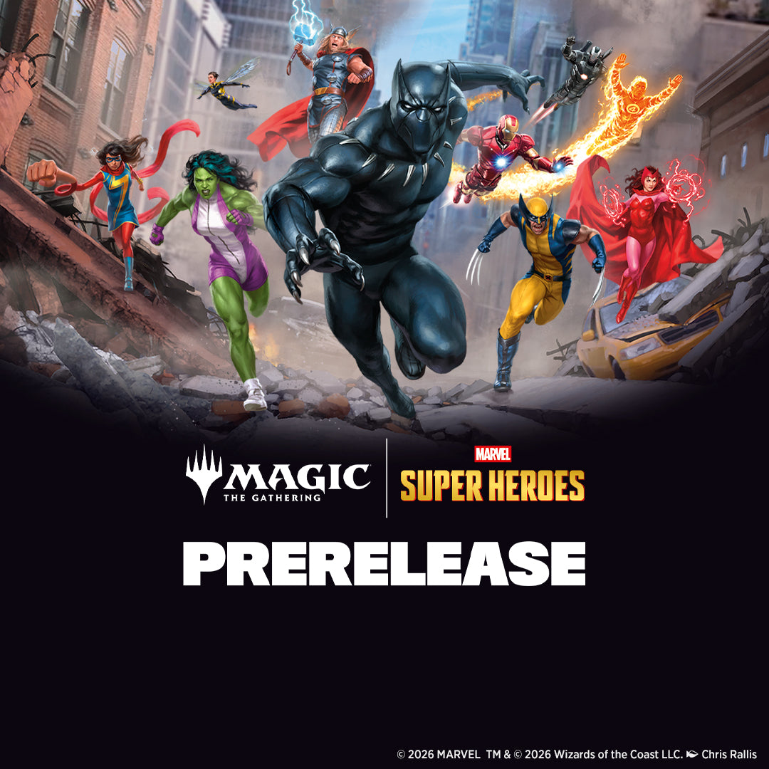 Marvel Super Heroes Prerelease Event Ticket - June 20, 2026